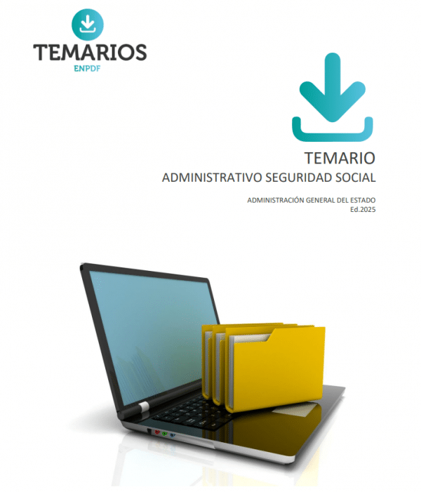 Administrativo Seguridad Social 2025 (Temario + Test de Repaso)